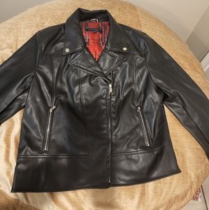 Tommy Hilfiger Black Moto Jacket
